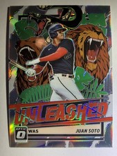 2021 Panini Donruss Optic -Unleashed Juan Soto #UNL7 Holo Prizm Nationals - MINT