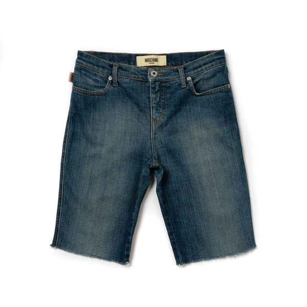 Women Moschino Jeans Shorts Navy Cotton 36 / S /