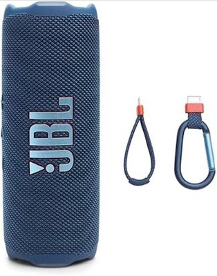 JBL Flip 7 Portable Waterproof Bluetooth Speaker 16Hrs of P Blue (JBLFLIP7BLUAM)