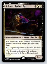 Splinter, Radical Rat R Teenage Mutant Ninja Turtles 169 NM