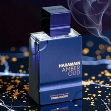 DUBAI NIGHT AMBER OUD EDP 2OZ • AL HARAMAIN • GIFT BOX • UNISEX LUXURY PERFUME