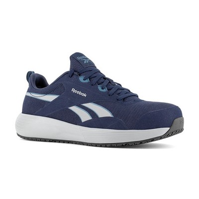 Reebok Men's Rb5104 Navy And Gray Lite Plus 4 Work Composite Toe Blue - 8 Wide