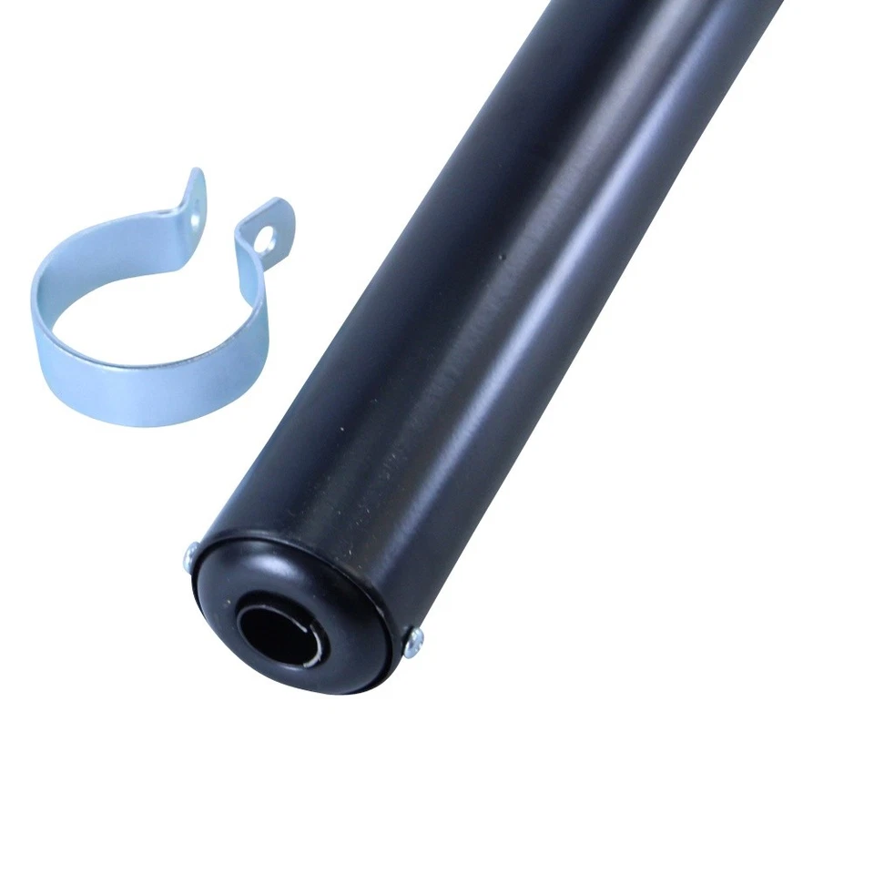 Auspuff Tuning Race 36 mm schwarz Rennbirne für Zündapp KS GTS CS 25 50 - Bild 4 von 4