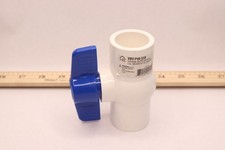 Homewerks Solvent Ball Valve White 1" VBVP40E5B 