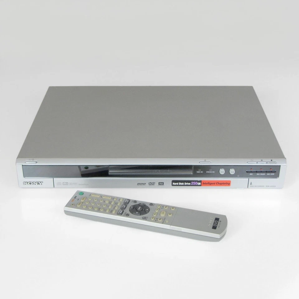 Sony RDR-HX910 DVD-/Festplatten(HDD)-Rekorder 250 GB, silber