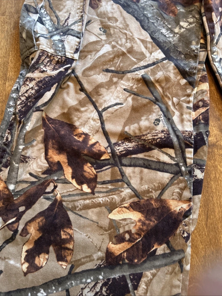 Outfitters Ridge Pants Mens Large 36/38 Camo Fusion 3D Outdoors Hunting - Image 2 of 4