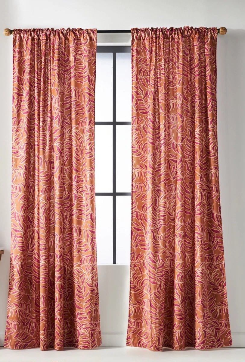 Anthropologie Pink Window Curtains & Drapes for sale | eBay