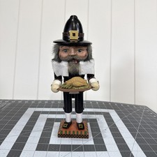 Vintage BRN Designs Nutcracker Pilgrim Holdin...