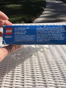 Lego City Fire Chief Car 60001 New in box 2013 Vintage