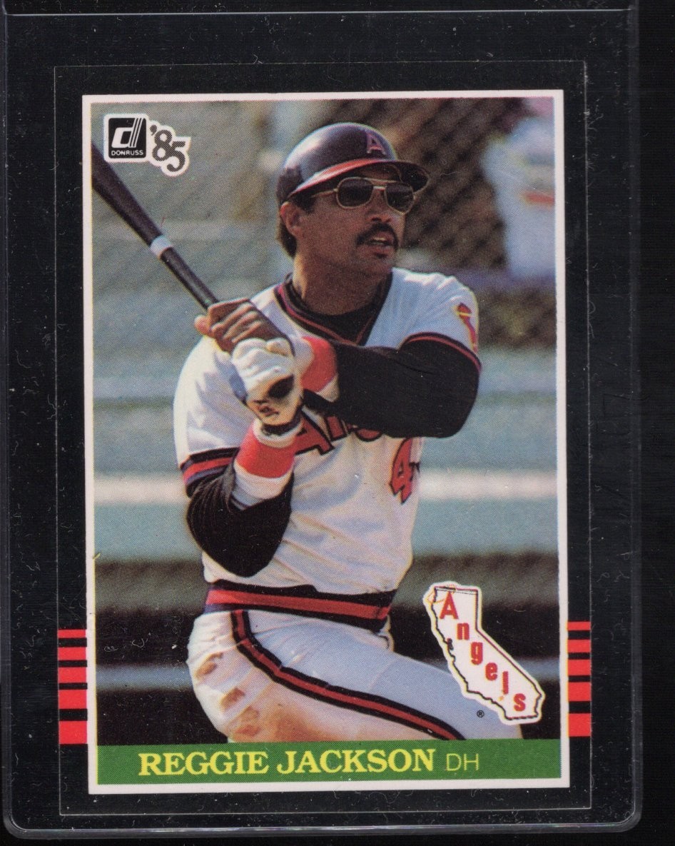 1985 Donruss #57 Reggie Jackson NM-MT , Free Shipping