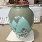 Rookwood Turquoise Gray Abstract Decorative Glossy  #2191