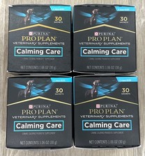  4 Purina Pro Plan Calming Care for Dogs 120 Sachets BRAND NEW 