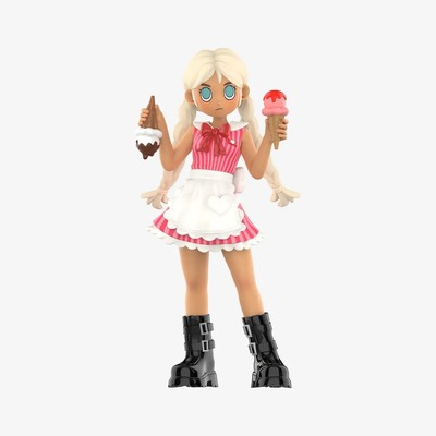 Pop Mart Peach Riot Rush Hour Series: Poppy- Ice Cream Parlor Blind Box