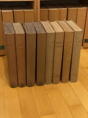 NJW Neue Juristische Wochenschrift 1954 bis 1957 gebunden - Bild 1 von 4