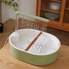 Parrot Shower Automatic Bird Bathtub Portable Multifunction Compact USB Bathing