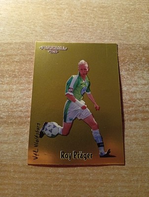 Panini Fußball '98 Nr. 438 Roy Präger VfL Wolfsburg Gold