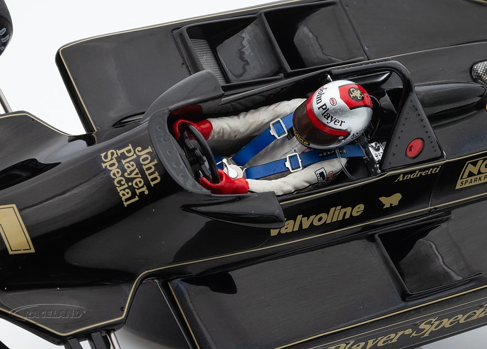 Lotus 79 F1 JPS Vincitore GP Belgio Campione del Mondo 1978 Andretti, Spark 1:18 18S366 - Immagine 4 di 4