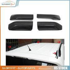 Roof Rack Bar Rail End Cover Shell Cap ABS For Toyota 4Runner 2010-2020