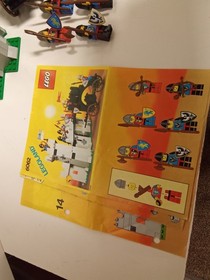 LEGO Castle Black Falcon's Fortress 6074 & 6062 Battering Ram Sets With Boxes