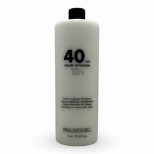 Paul Mitchell 40 Volume Cream Developer 33.8oz | Professional 12% Formula