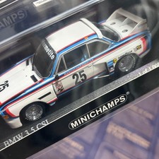 Minichamps BMW 3.5 CSL IMSA 1/43 Model Car 1976 Daytona Unopened