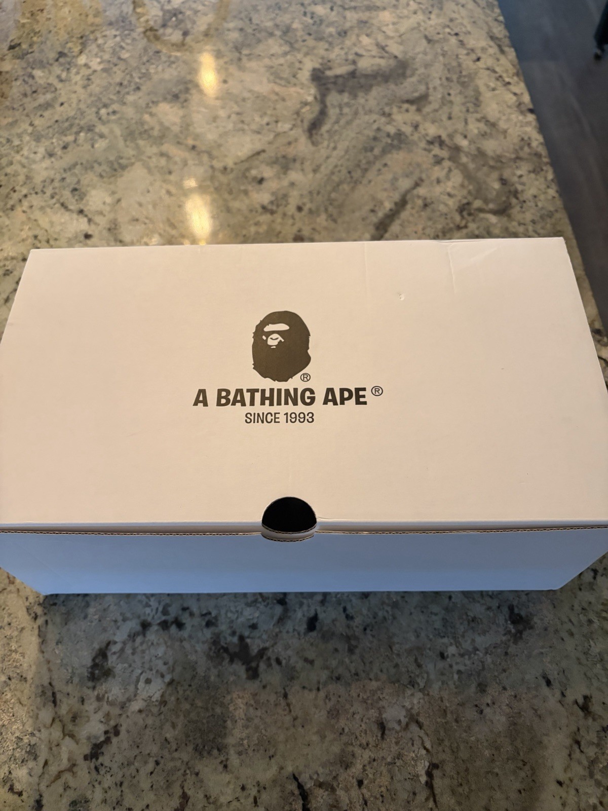 Size 11 A Bathing Ape BAPE 1st Camo Slides Yellow  NEW IN BOX