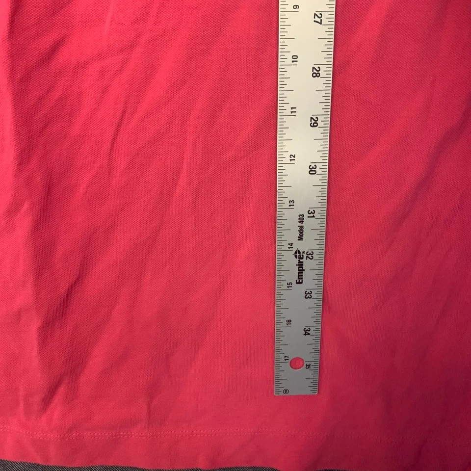 Tommy Hilfiger Women’s Polo Shirt Dress Size XL Pink Classic Fit Short Sleeves - Image 4 of 4