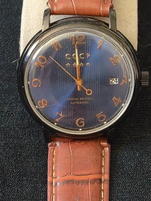   CCCP Heritage Special Edition Automatic   Automatik Herrenuhr mit Glasboden & 