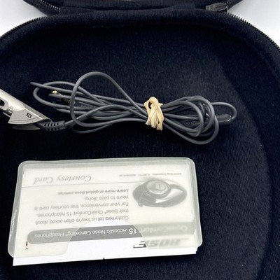 Bose Limited Edition QuietComfort 15 Wired Headphones Read Desc | eBay
