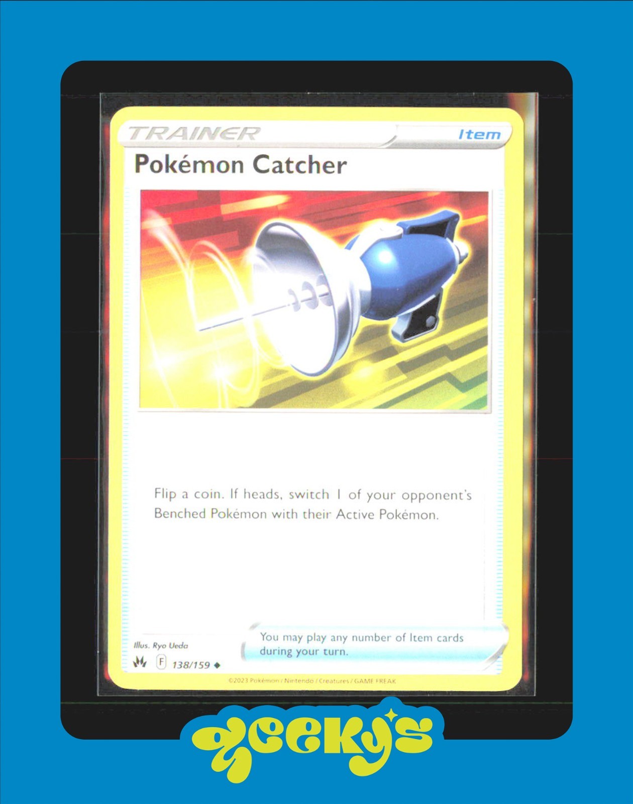 Pokemon Catcher Uncommon Crown Zenith 138/159 NM $2 MIN ORDER