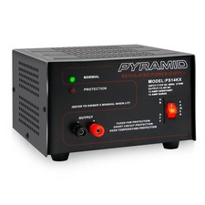 Pyramid Universal Compact Bench Power Supply - 12 Amp Linear Regulated Home ...