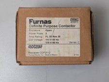 45DG20AF FURNAS DEFINITE PURPOSE CONTACTOR 2POLE  FL25, RES 35AMP