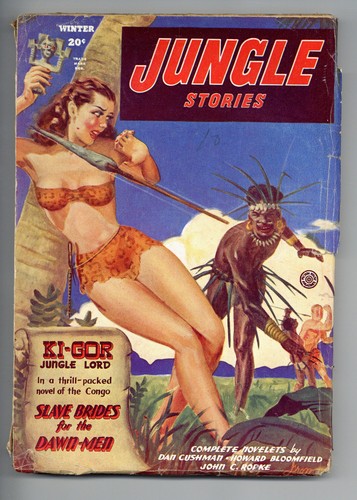 Jungle Stories Pulp 2nd Series Dec 1945 Vol. 3 #5 VG+ 4.5