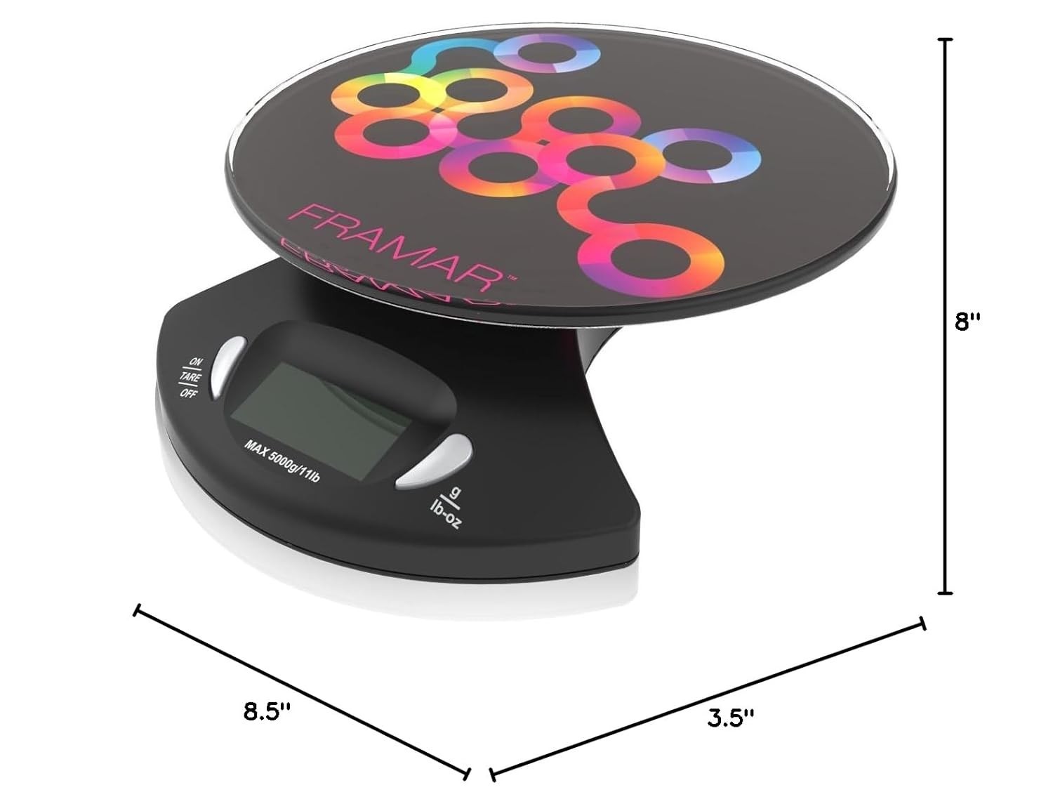 Hair Color Scale for Hair Salon - Digital Scale for Hair Color, for Kitchen, Foo