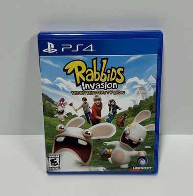 Rabbids Invasion Video Game Sony PlayStation 4 PS4 - Tested