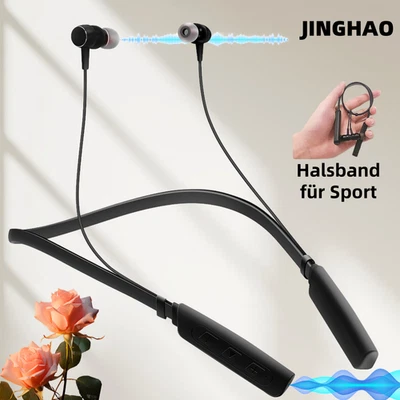 JINGHAO Wiederaufladbares Hörverstärker-Halsband–Sport-Hörhilfe für Senioren&Erwachsene