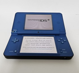 Nintendo 3DS XL Handheld Game Console Navy Blue Tested Game, Stylus & Cable