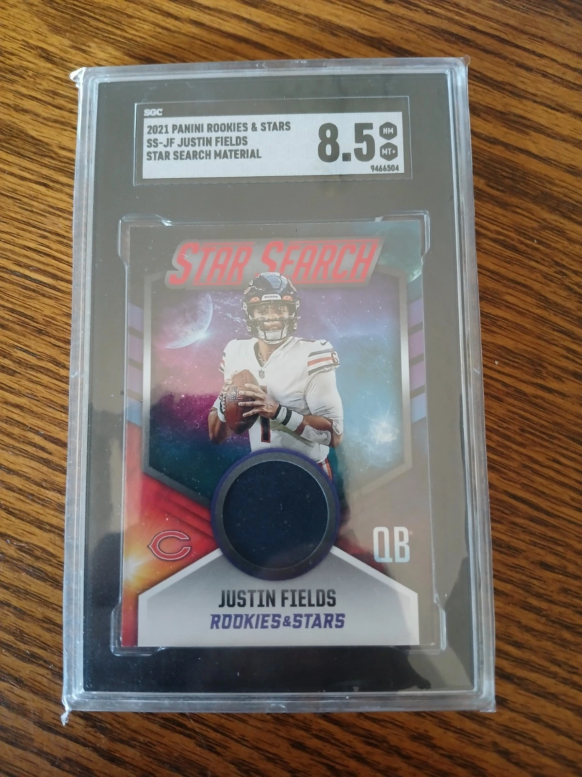 Justin Fields Panini Rookies & Stars Star Search Relics #SSJF Base