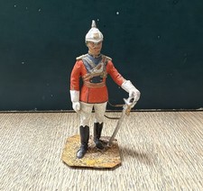 Charles Stadden: British Indian Army Officer, c1880s. Studio Painted