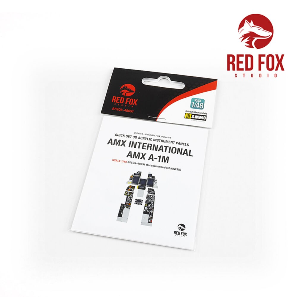 Red Fox Studio RFSQS-48051 - 1/48 AMX A-1M (For Kinetic Kit) - New