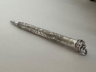 Antique Sterling Silver Whal Ever Sharp Engraved Mecanical Pencil Pendant — photo 8