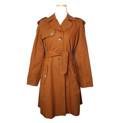 Sandro Trenchcoat Damen Camel Sandro Light Brown Trench Coat 44
