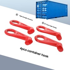 12.5T Containerhaken 4 St&uuml;ck Legierter Stahl Hebehaken 45&deg; Links Und Rechts