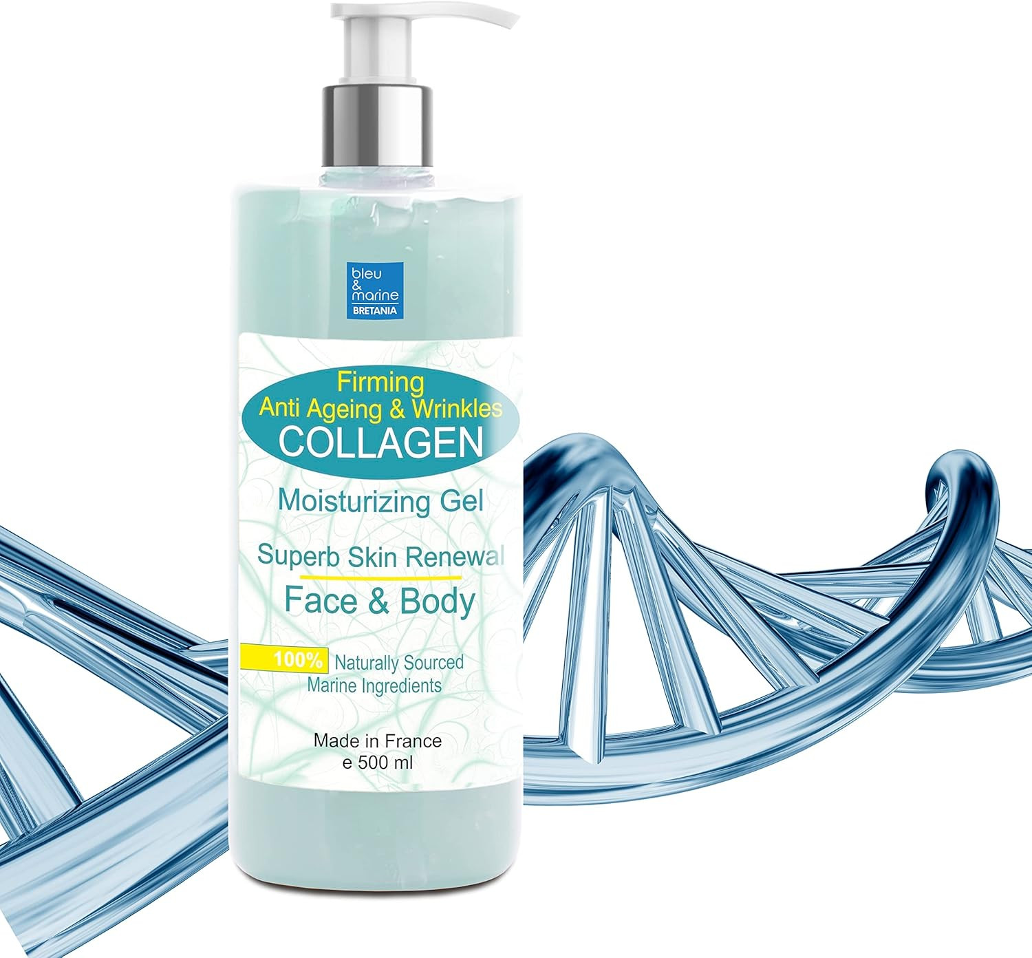 Gel Collagene Marino Bio-Attivo - Rassodante Naturale Viso e Corpo