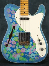 [Fender] Custom Shop '17 NAMM LTD Telecaster Thinline Blue Flower Blue Sparkle