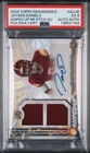 Jayden Daniels 2024 Topps Resurgence Amped Up RC Patch Auto PSA 5