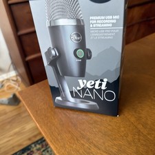 Blue Yeti Nano Premium USB Microphone Gaming Streaming Podcasting Open Box