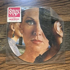Styx – Pieces of Eight 1978 A&M PR4724 Picture Disc LP Promo Limited Edition