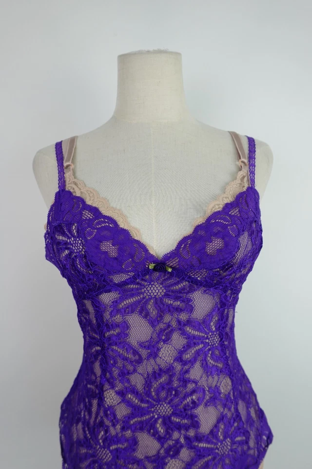 DOLCE & GABBANA MAGLIA DONNA TG. 30 /44 T-SHIRT WOMAN ITALY VINTAGE SETA PIZZO - Imagen 3 de 4