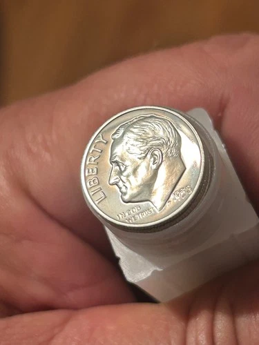 Roll (50) 1958 90% Silver Proof Roosevelt Dimes, BU Brilliant Uncirculated, Gem